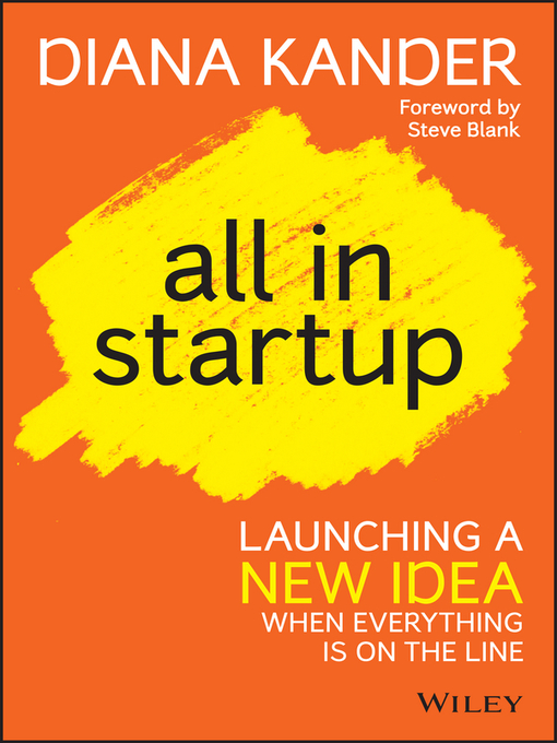 Title details for All In Startup by Diana Kander - Wait list